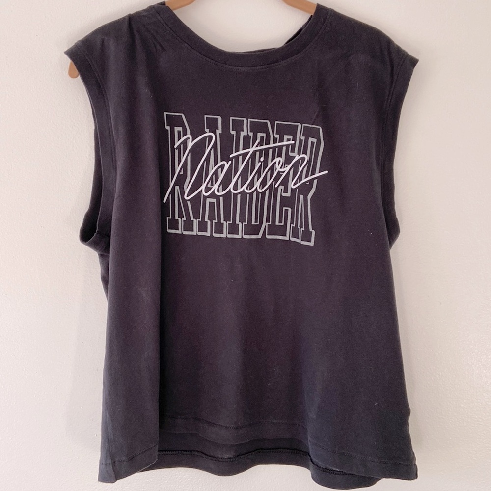 Las Vegas Raiders tank top